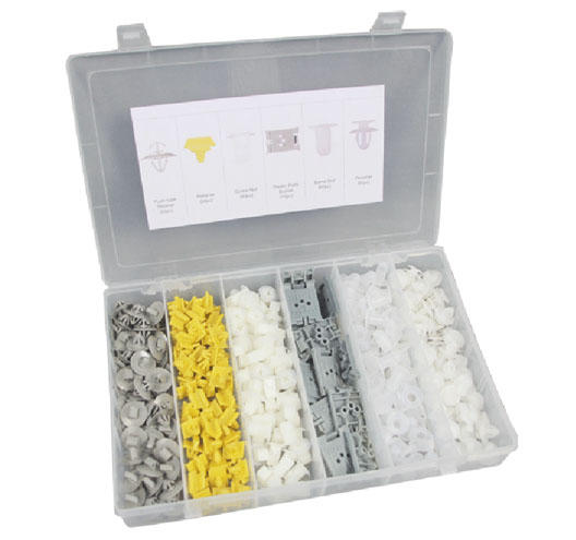 300pc Trim Clip Assortment-Renault