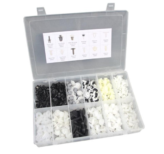 345pc Trim Clip Assortment-Peugeot