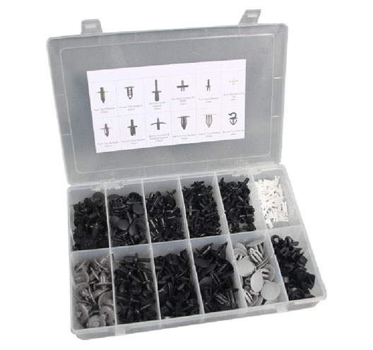 350pc  Trim Clip Assortment-Volvo