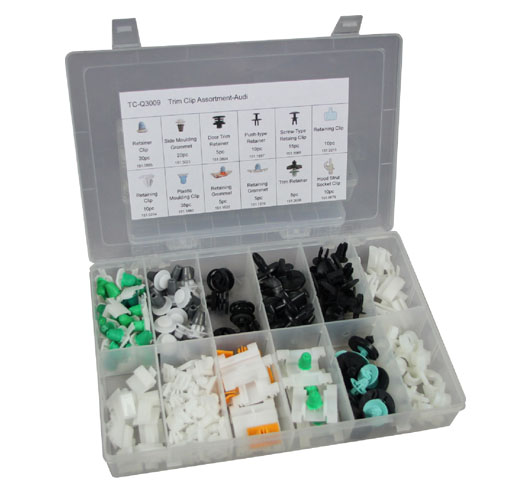 160pc Trim Clip Assortment-AUDI