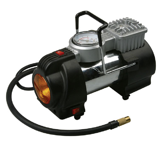 12V 110PSI Metal Air Compressor With Light