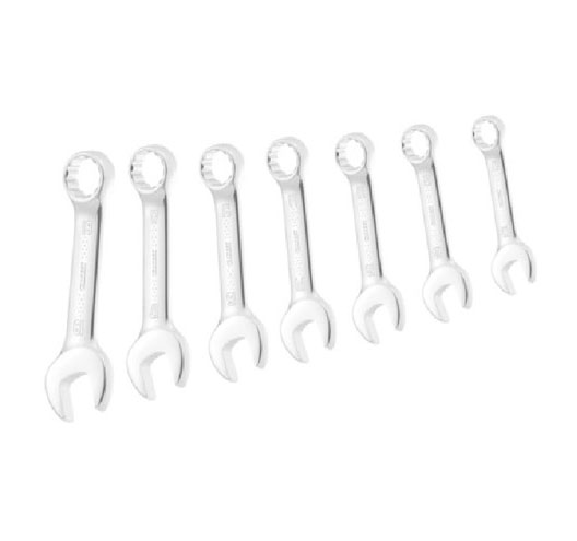 7pc Stubby ( short ) Combination Wrench Set