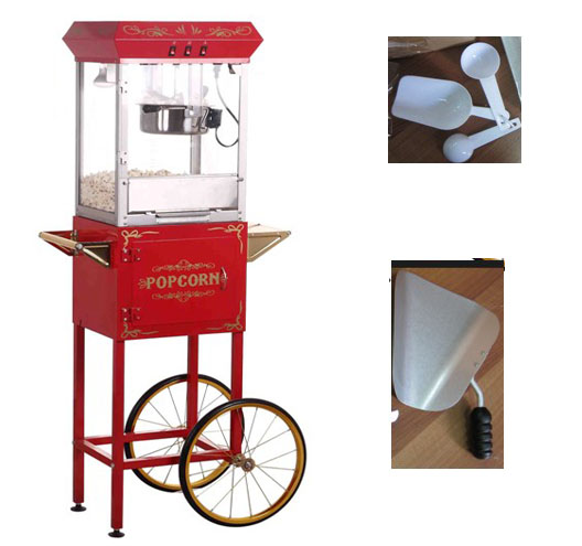 8oz Popcorn Popper w/Cart