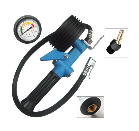 Heavy Duty Tire Inflator Gun With Swivel & Rotate Ball Fitting