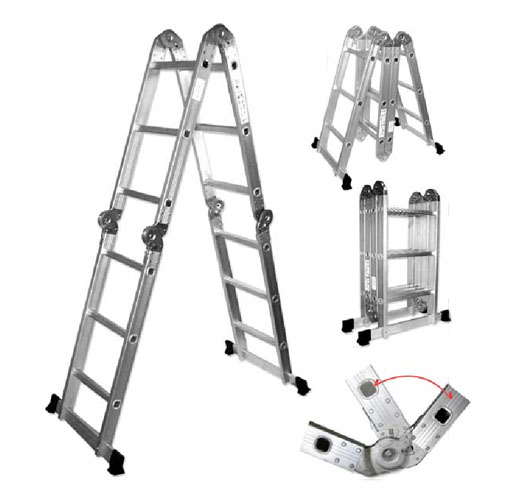 Multi-Purpose Aluminum Folding Ladder