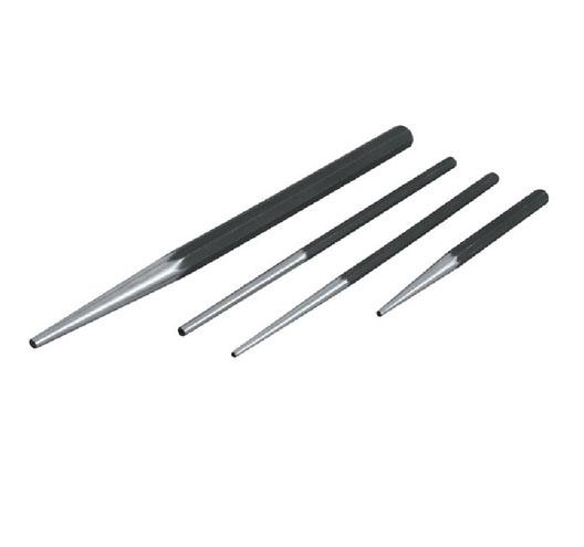 4pc  Extra Long Taper Punch Set