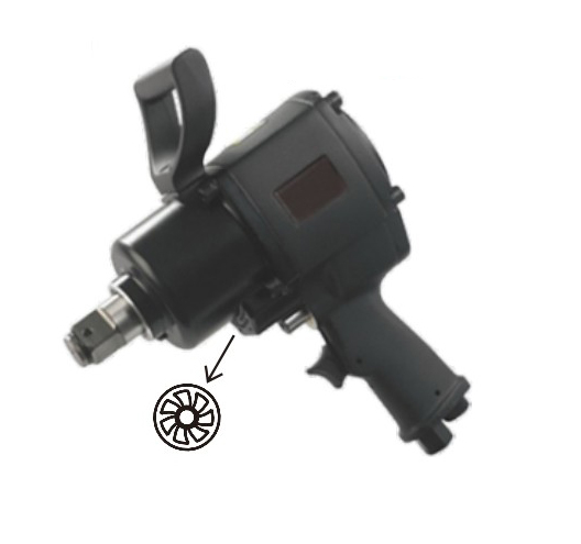1"Heavy Duty Air Impact Wrench(Twin Hammer)
