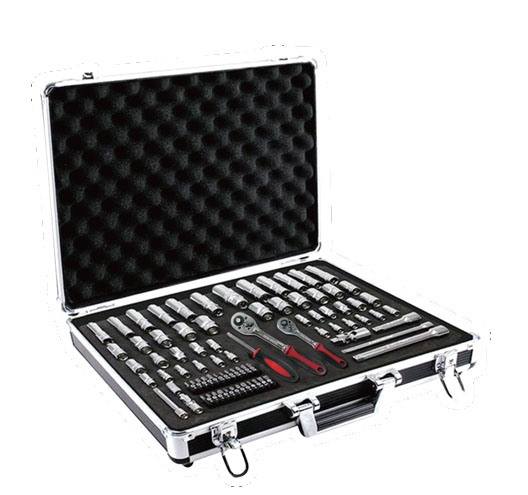 80PC 1/4" & 3/8" Drive Socket Set