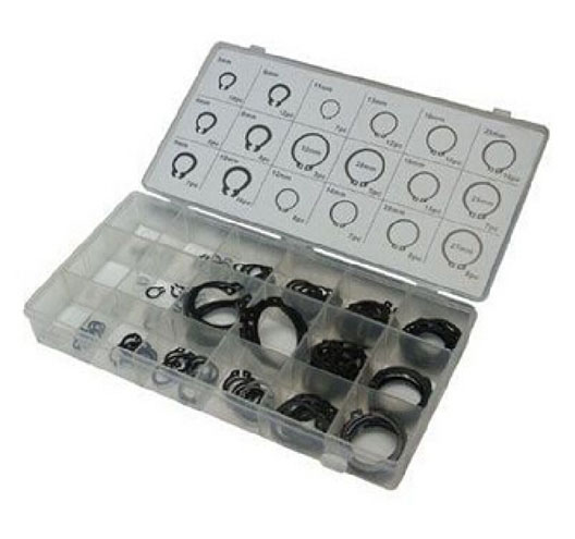 150pc External Snap Ring Assortment