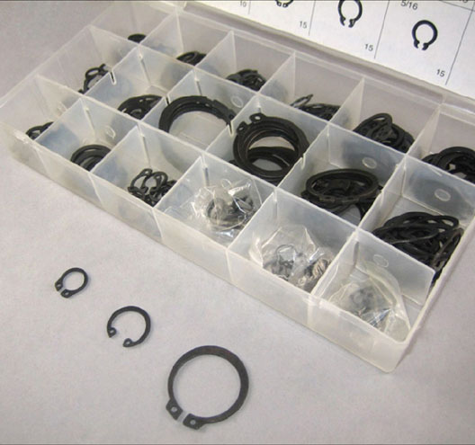 225pc Snap Ring Assortment