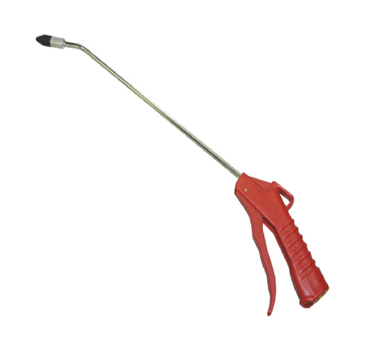 13" Angled Nozzle Blow Gun  - Steel Tube