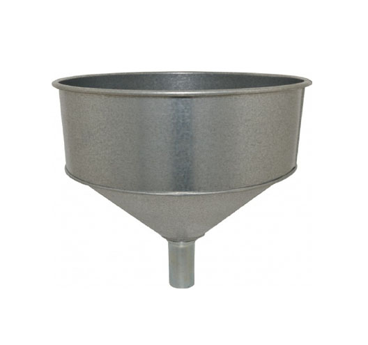 8 Quart Galvanized Funnel with Screen