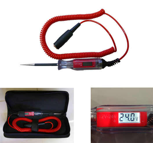 12-24V LCD Display Circuit tester