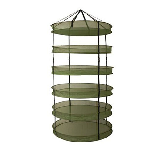 3-Ft Plant Crop Harvest Drying Fabric Tiered Dry Rack Nets (Clips)173712