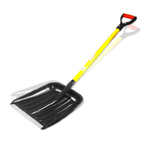 Poly Scoop Shovel With F/G D-Handle