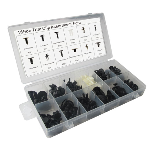 169pc Trim Clip Assortment-Ford