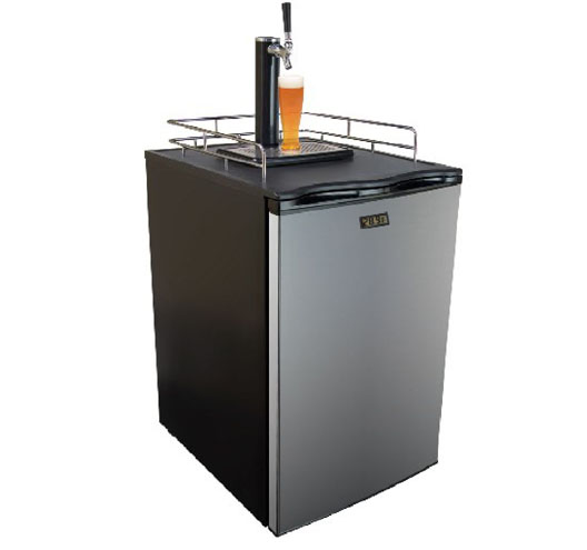 Beer Keg Fridge6.0cu.ft) S/S Steel Door With LCD Temperature Display