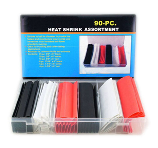 90pcs Heat Dhrink Tube Set (SAE)