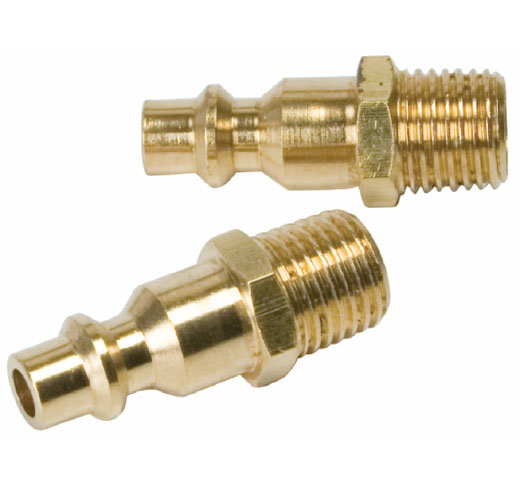 2pc Male Brass Nipples