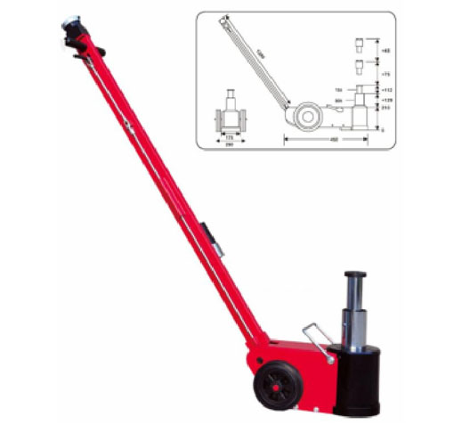 30T/15T Pneiumatic Floor Jack