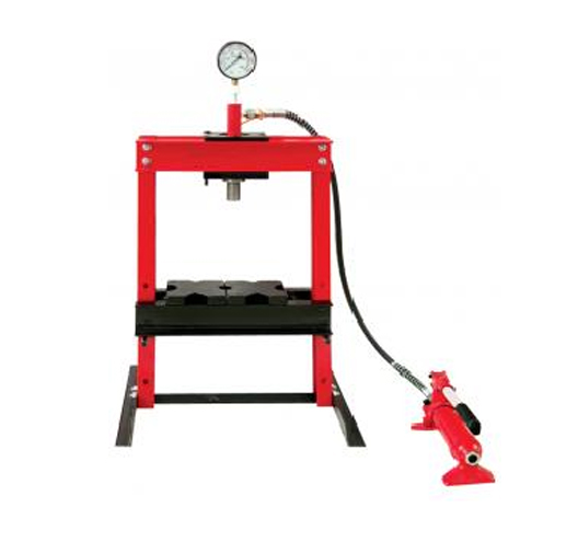 10T Shop Press With Gauge