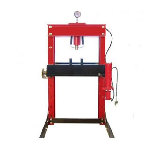50T Air/Hydraulic Shop Press With Gauge