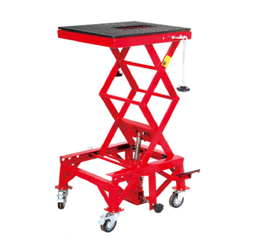 Motorcycle lift table