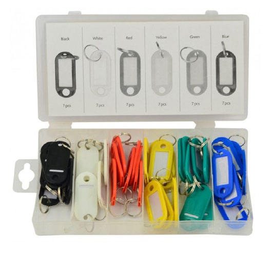 42pc Key Tap Assortment