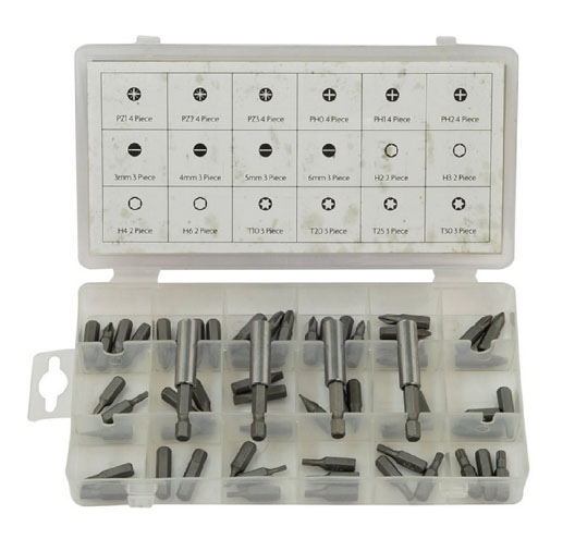 60pc Screwdriver Bit Assortment