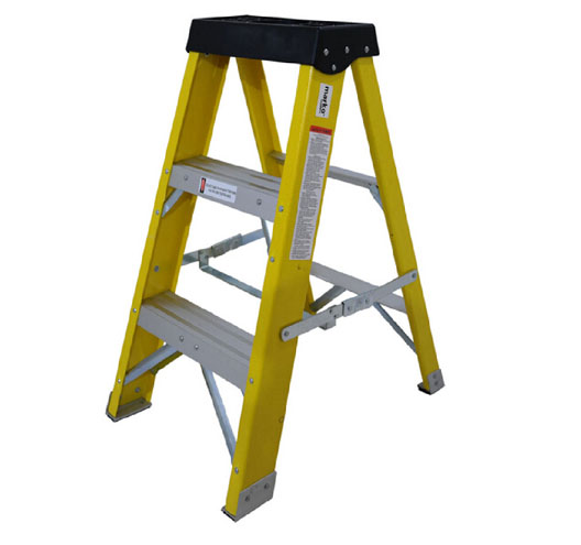 3 Tread Fiberglass Insulation Ladder