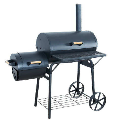 Large Smoker BBQ  With Two Wheels