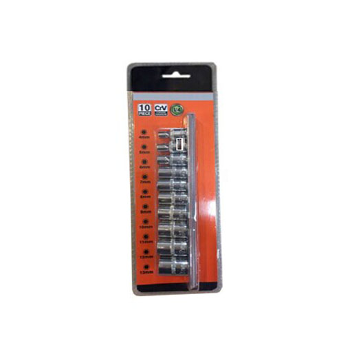10PCS 3/8"DR. Shallow Socket Set
