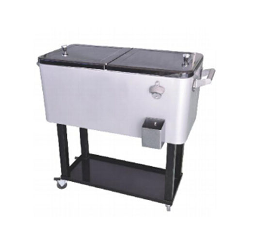 65 Quart  Cooler Cart