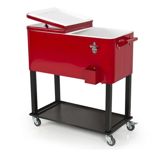 80 Quart  Cooler Cart