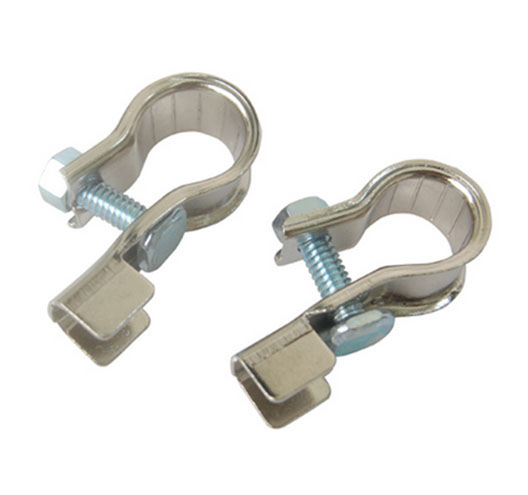 OE Import Terminal End,Crimp Style,Tin-Plated Brass Press Type