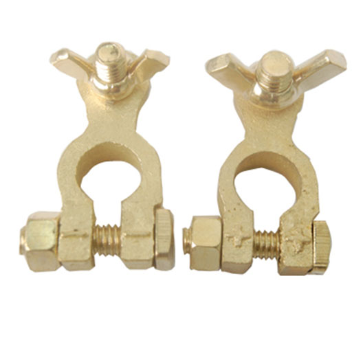 Marine Wing-Nut Terminal End,Brass