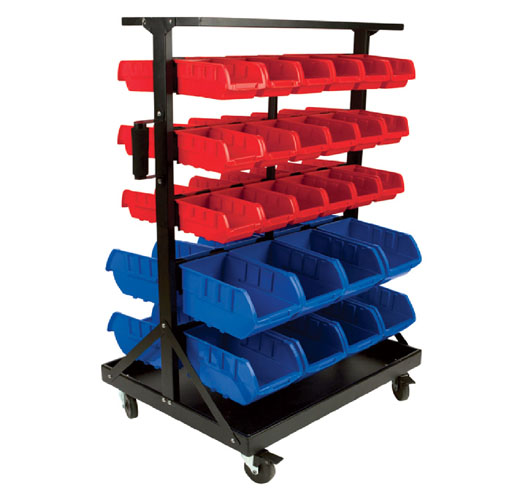 52pcs Double Sided Rolling Tool Storage Rack