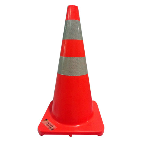 28" PVC traffic cone
