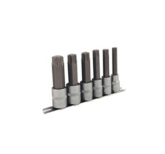 6PCS 3/8"DR.Hex Bit Socket Set(H4-5-6-7-8-10)