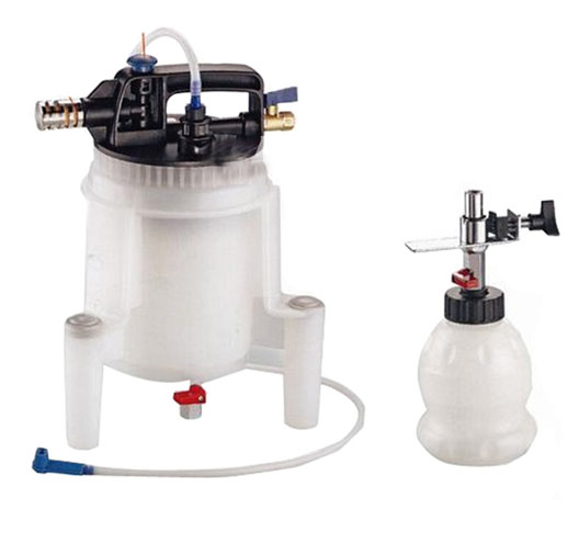 Pneumatic Brake Fluid Extractor & Refilled Kit