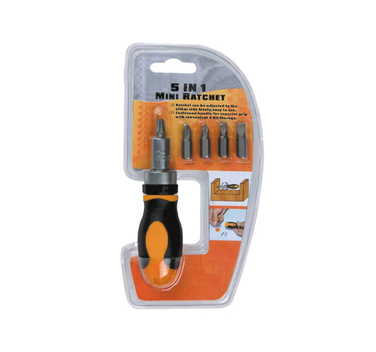 5in1 Mini Ratchet Screwdriver