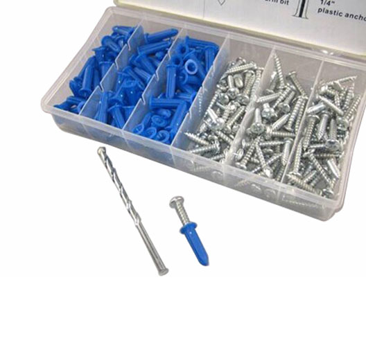 201pc Conical Anchor Kit