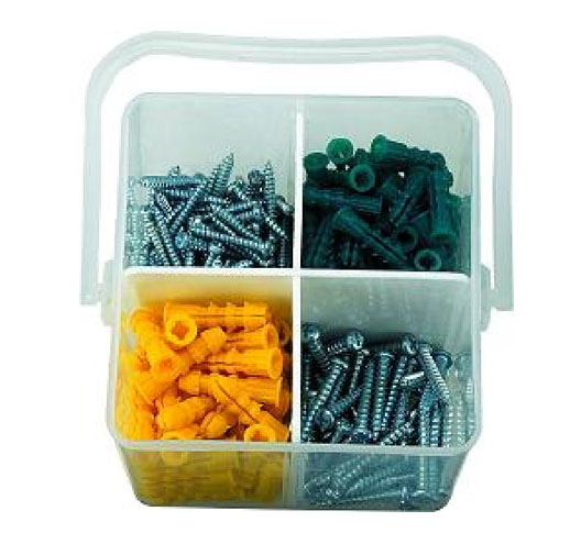 270Pcs Screw&Anchor Kits