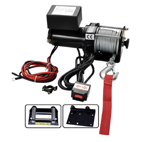 2500LBS 12V Electric Winch