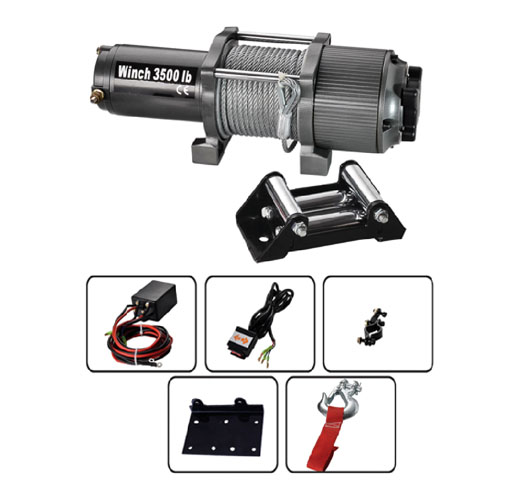 3500LBS 12V Electric Winch