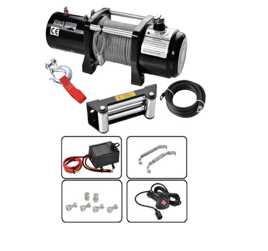 6000LBS 12V Electric Winch