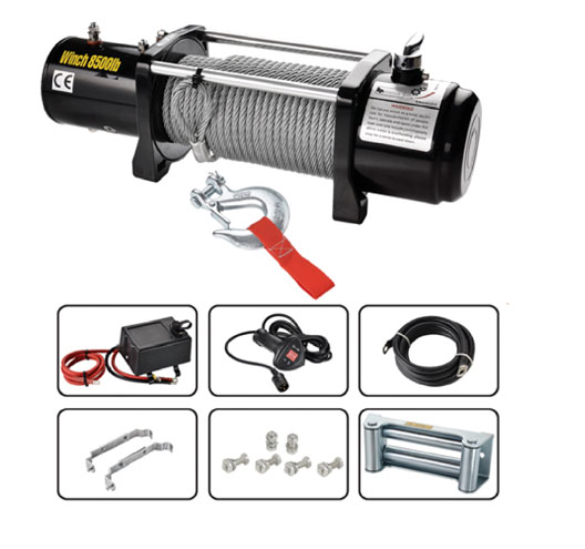 8500LBS 12V Electric Winch