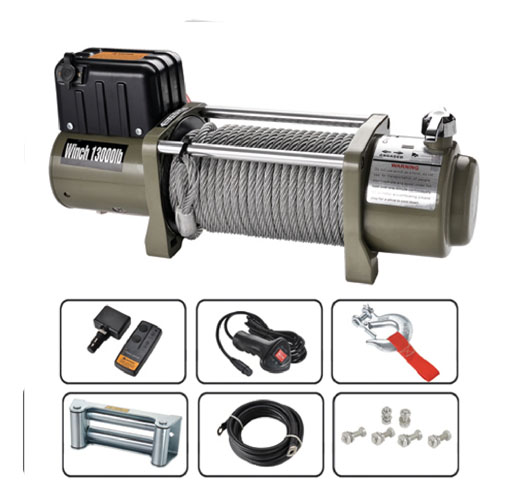 13000LBS 12V Electric Winch