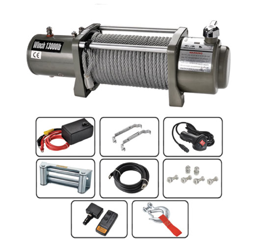13000LBS 12V Electric Winch