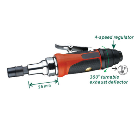  1/4" Mini Extended Air Die Grinder (1"Collet Tube)